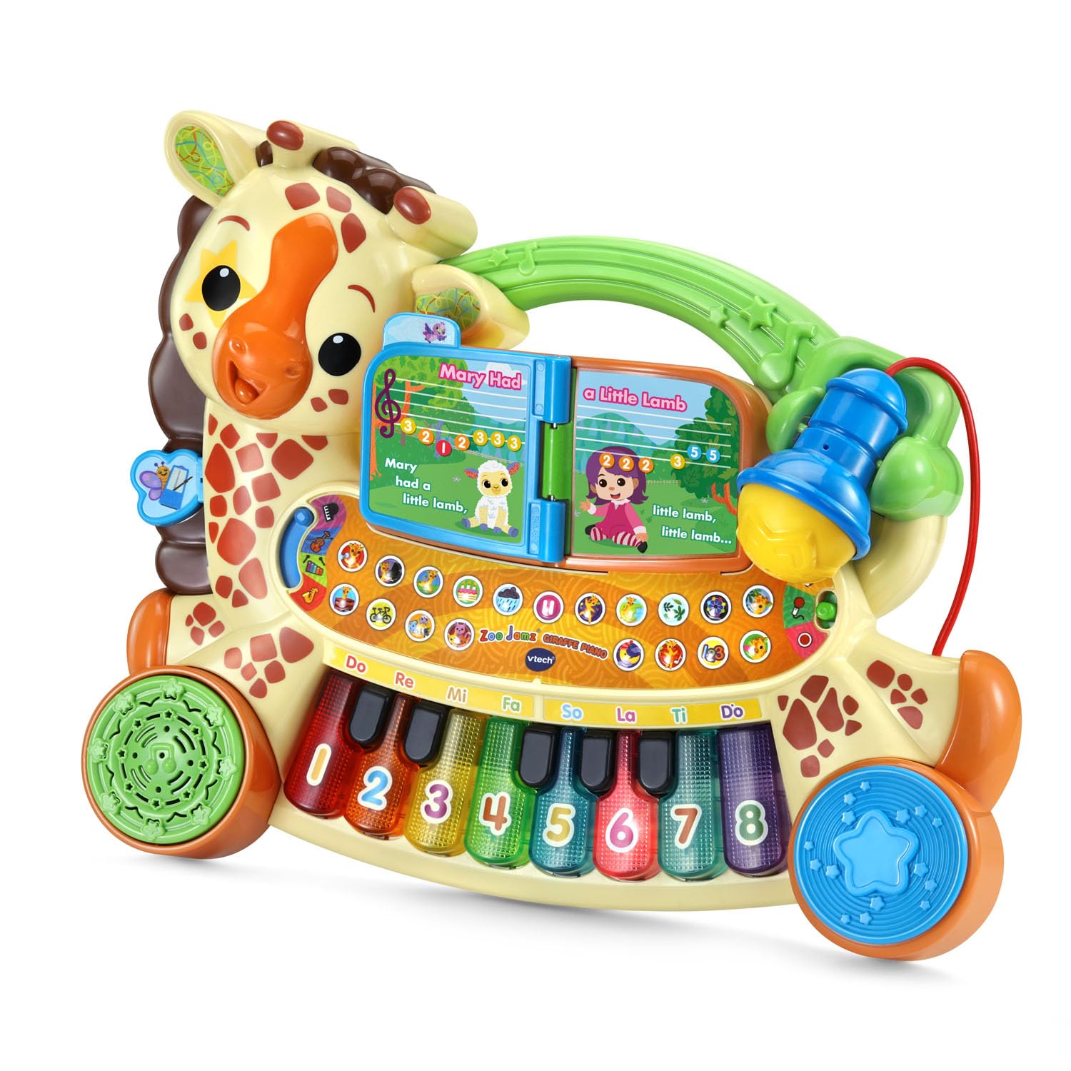 Foto 4 pulgar | Piano De Juguete Vtech Zoo Jamz Giraffe Con 20 Canciones Durante 1,5 A 4 Años - Venta Internacional.