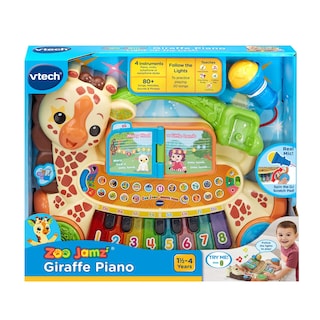 Foto 7 | Piano De Juguete Vtech Zoo Jamz Giraffe Con 20 Canciones Durante 1,5 A 4 Años - Venta Internacional.