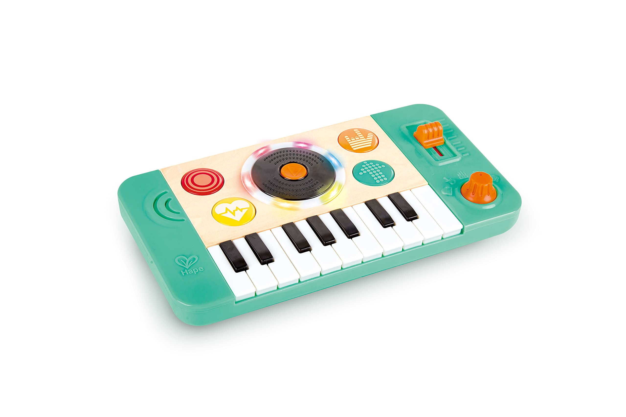 Musical Toy Hape Dj Mix & Spin Studio, Azul, Más De 12 Millones - Venta Internacional.