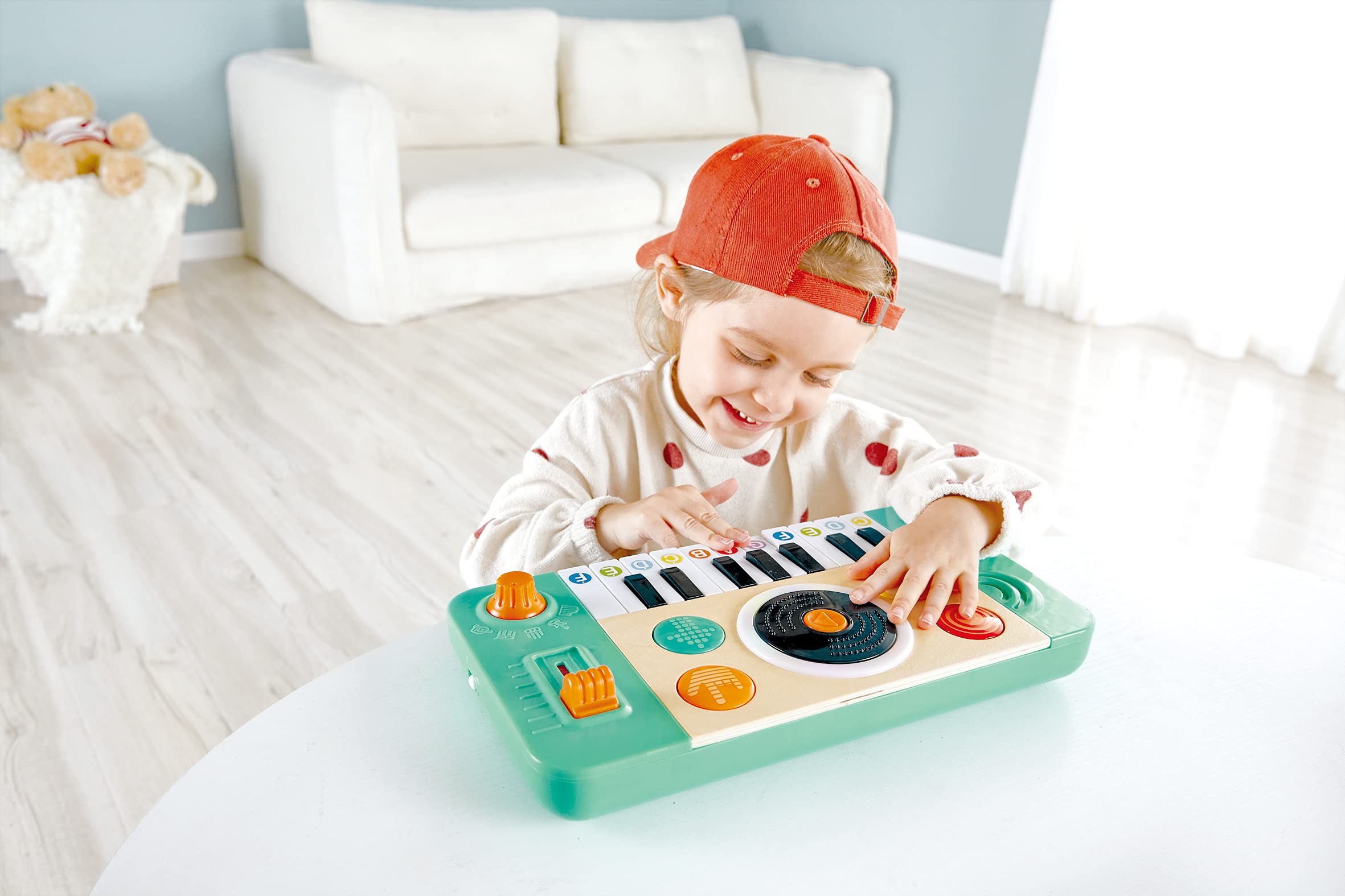 Foto 5 pulgar | Musical Toy Hape Dj Mix & Spin Studio, Azul, Más De 12 Millones - Venta Internacional.