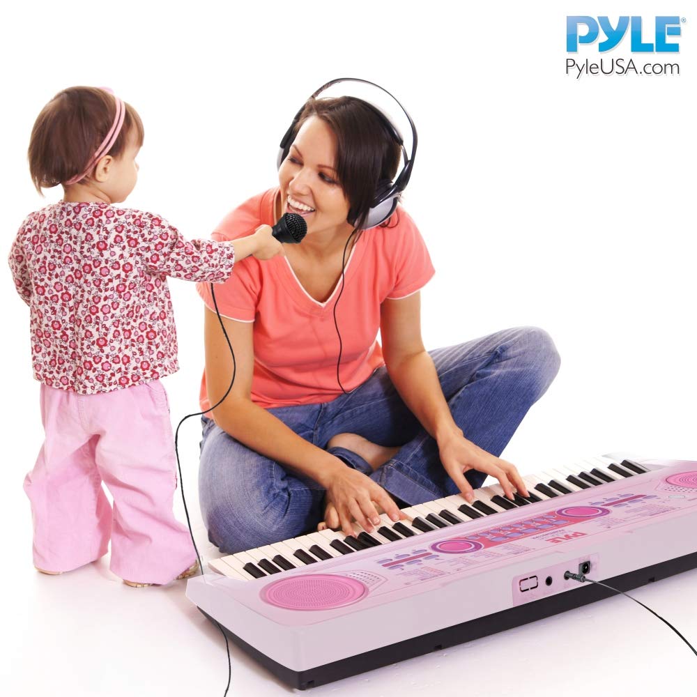 Foto 6 pulgar | Teclado Musical Eléctrico Pyle-pro 49 Teclas Para Niños Rosa - Venta Internacional.