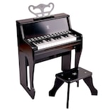 Piano Hape Learn Con Luces Negras Con Taburete Para Niños - Venta Internacional.