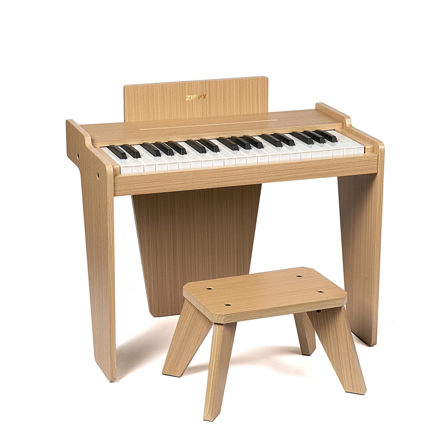 Piano Digital Zippy Kids De 37 Teclas Con Banco Y Cancionero, Juguete Para Mayores De 3 - Venta Internacional.