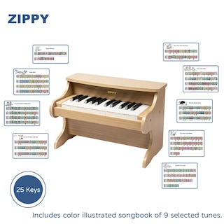 Foto 5 | Piano Infantil Zippy de Madera-Venta Internacional