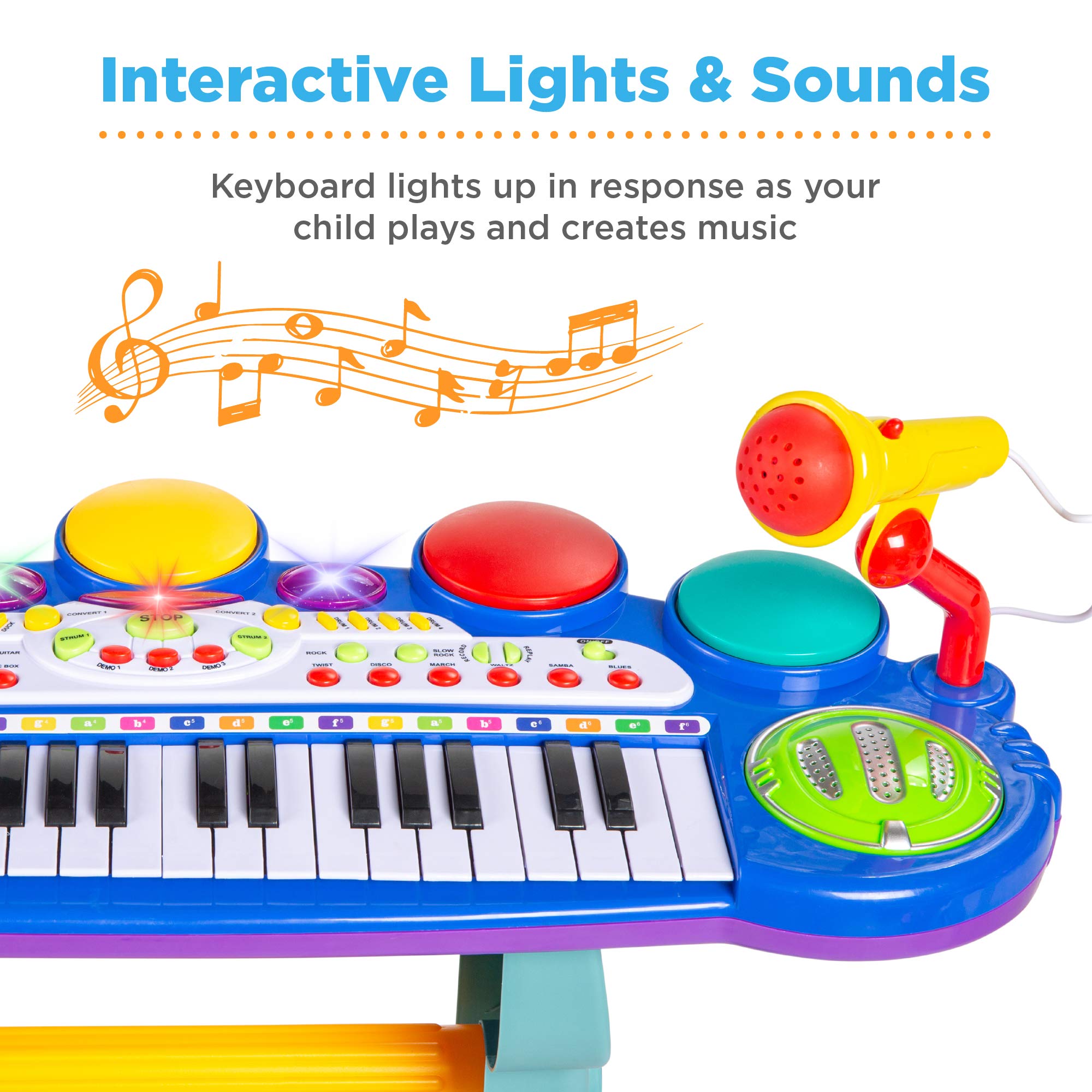 Foto 2 | Instrumento Musical Electrónico Best Choice, 37 Teclas para Niños - Venta Internacional