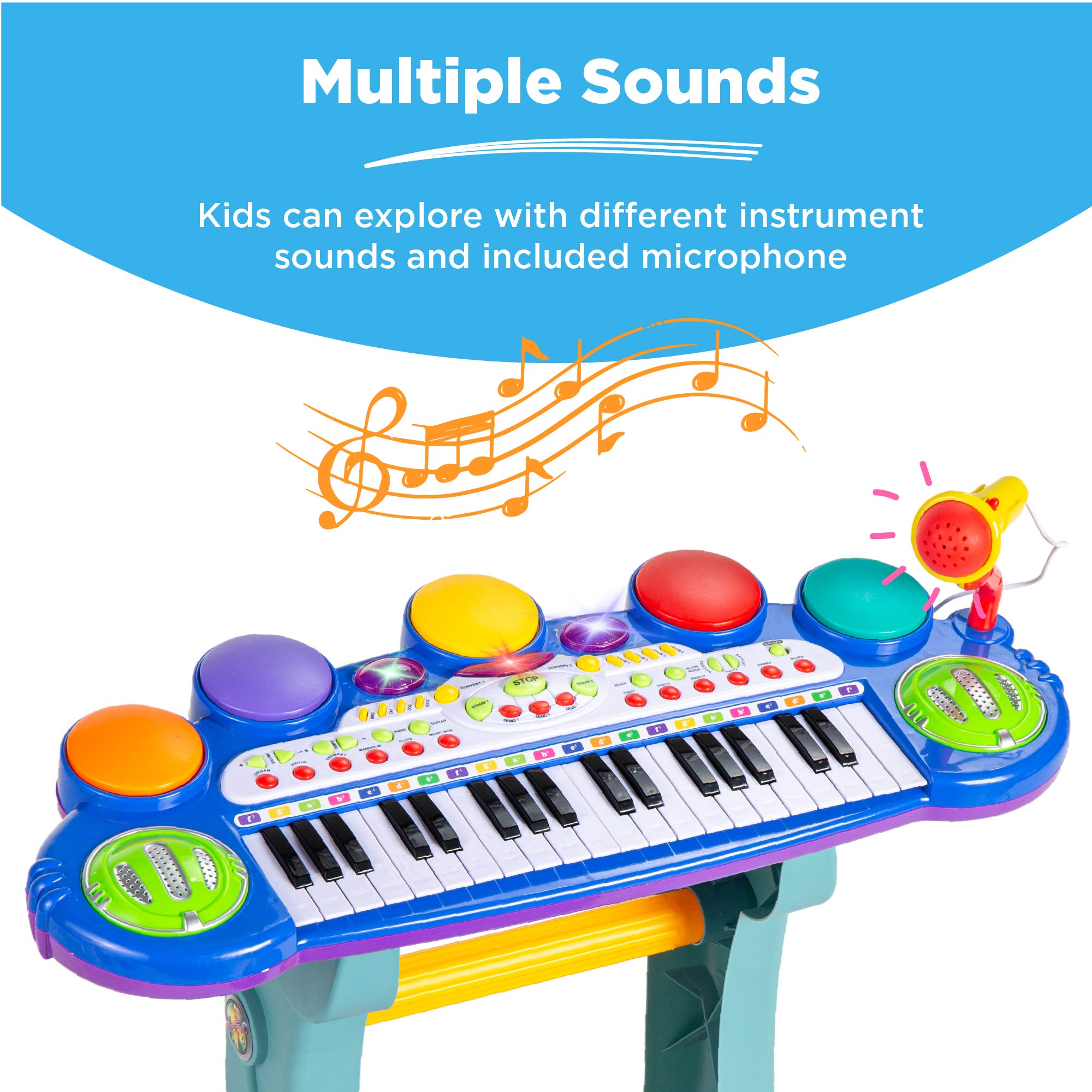 Foto 6 pulgar | Instrumento Musical Electrónico Best Choice, 37 Teclas para Niños - Venta Internacional