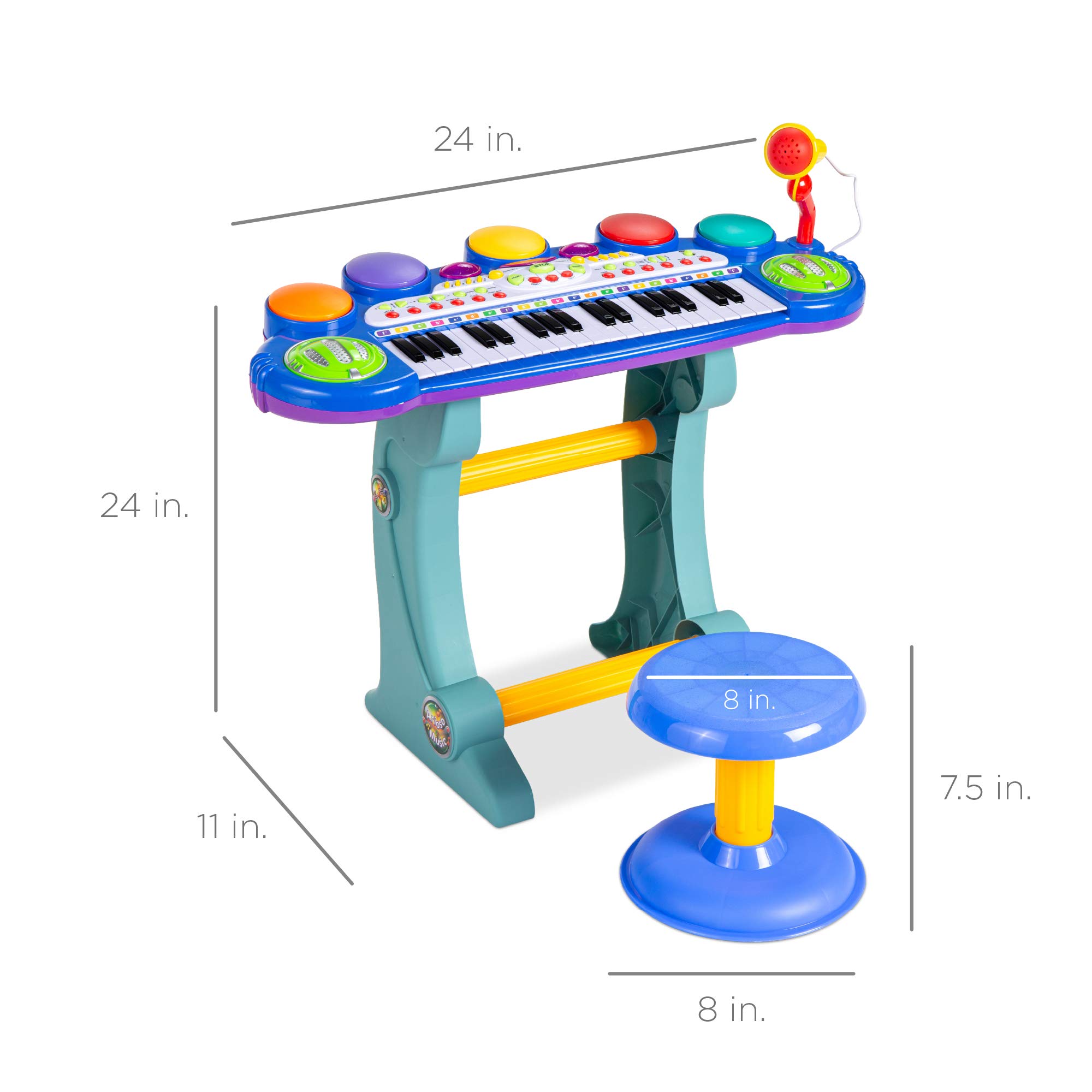 Foto 8 pulgar | Instrumento Musical Electrónico Best Choice, 37 Teclas para Niños - Venta Internacional