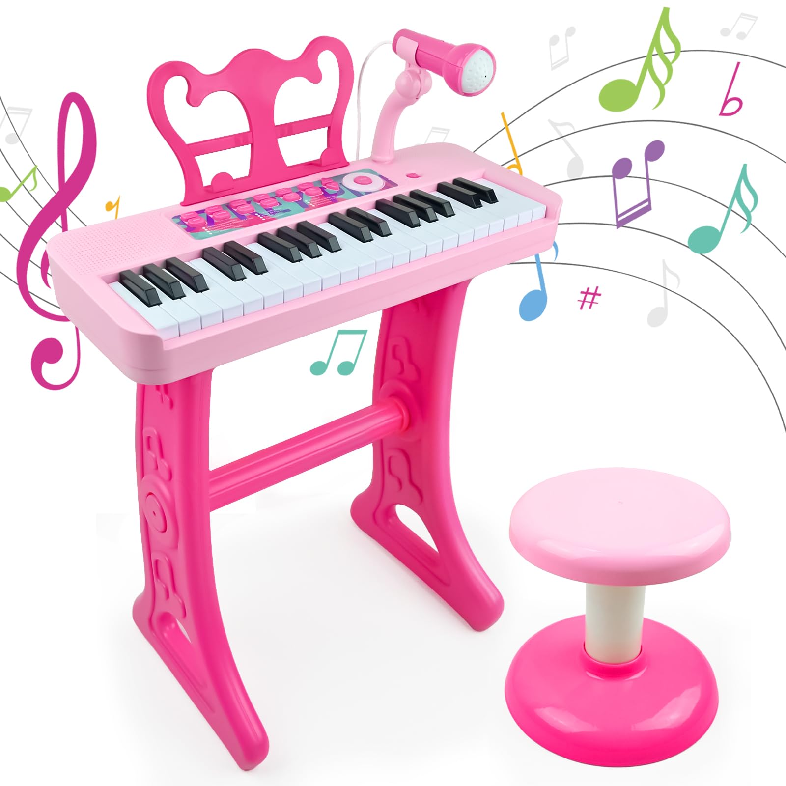 Foto 1 | Teclado de Juguete Love&mini Musical-Venta Internacional
