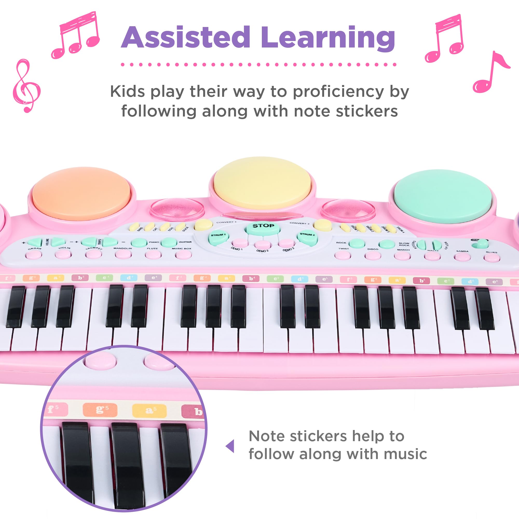 Foto 5 pulgar | Instrumento Musical Electrónico Para Niños Best Choice, 37 Teclas - Venta Internacional.