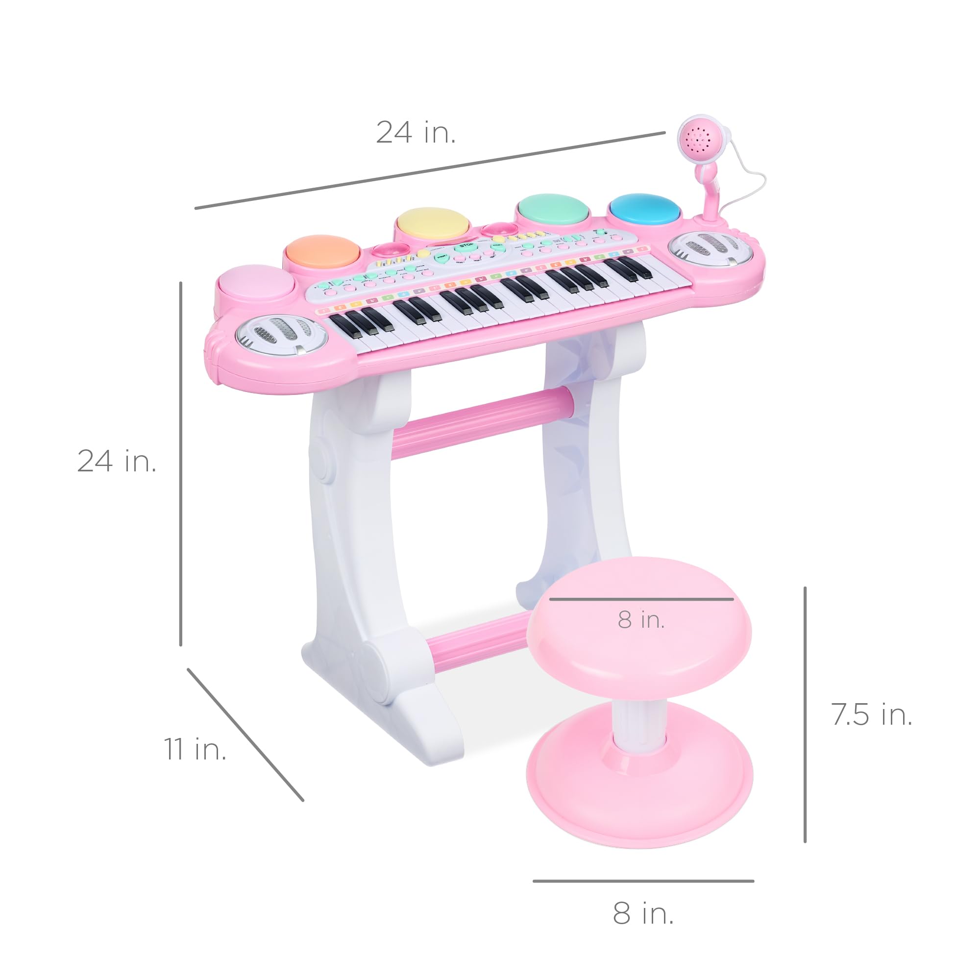 Foto 8 pulgar | Instrumento Musical Electrónico Para Niños Best Choice, 37 Teclas - Venta Internacional.