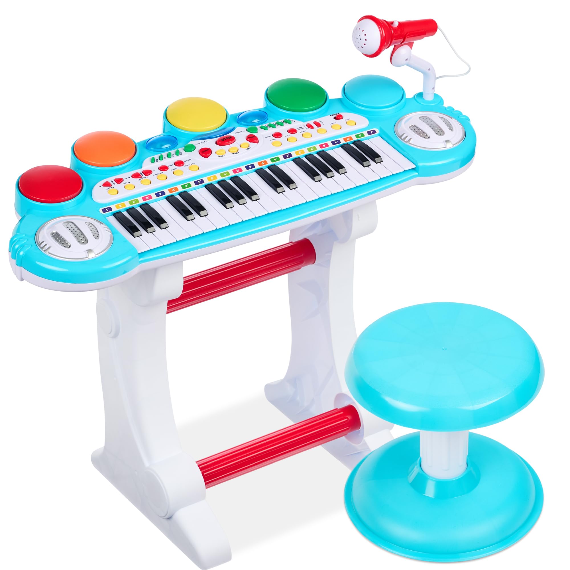 Instrumento Musical Electrónico Para Niños Best Choice, 37 Teclas - Venta Internacional.