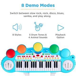 Foto 3 | Instrumento Musical Electrónico Para Niños Best Choice, 37 Teclas - Venta Internacional.