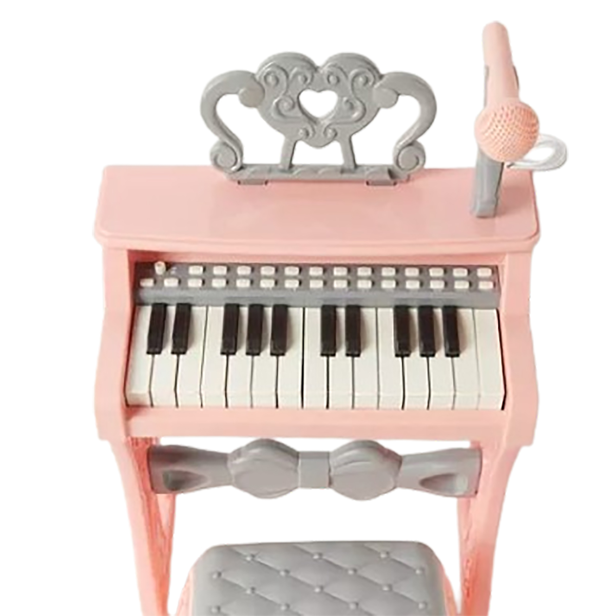Foto 3 pulgar | Mini Piano Infantil Con Micrófono, Banco Y Atril
