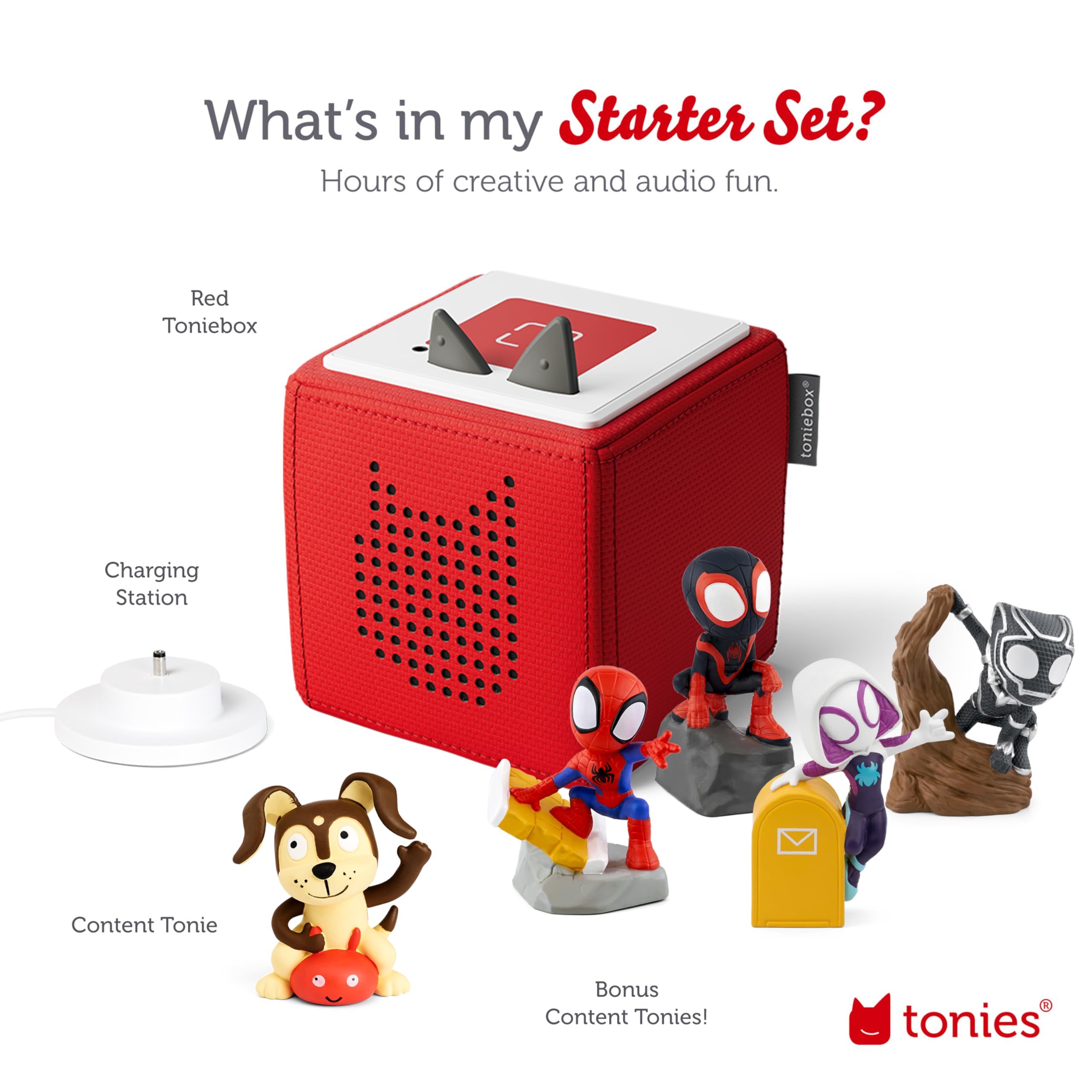 Foto 6 pulgar | Set De Inicio Con Reproductor De Audio Toniebox Con 5 Tonos Para Niños Mayores De 3 Años - Venta Internacional.
