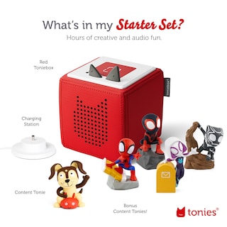 Foto 5 | Set De Inicio Con Reproductor De Audio Toniebox Con 5 Tonos Para Niños Mayores De 3 Años - Venta Internacional.