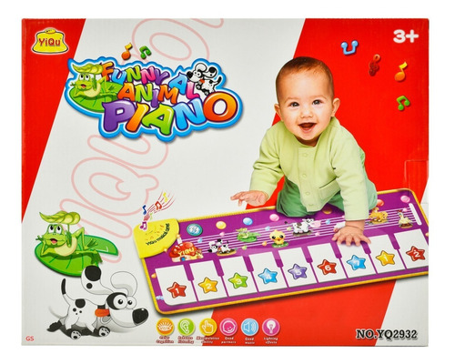 Foto 2 pulgar | Piano Musical Interactivo Para Bebe 3 Meses Yiqu