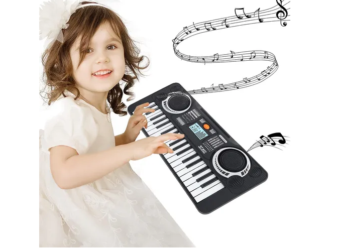 Foto 2 pulgar | Xtellar Piano Musical Electrónico De Lujo Para Niños - 37 Teclas Multicolores Mini