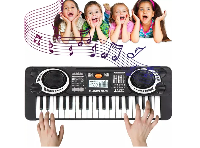 Foto 3 pulgar | Xtellar Piano Musical Electrónico De Lujo Para Niños - 37 Teclas Multicolores Mini