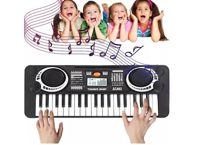 Foto 2 | Xtellar Piano Musical Electrónico De Lujo Para Niños - 37 Teclas Multicolores Mini