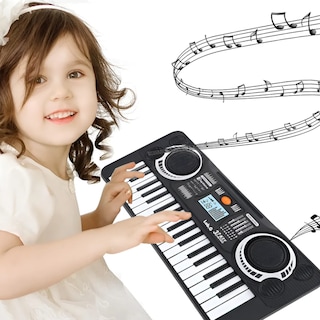 Foto 3 | 37 Teclas Mini Piano Electrónico Juguete Musical Para Niños Lab.g Negro Con Blanco