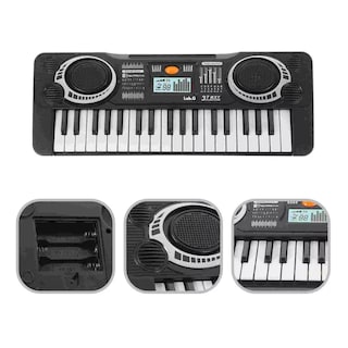 Foto 4 | 37 Teclas Mini Piano Electrónico Juguete Musical Para Niños Lab.g Negro Con Blanco