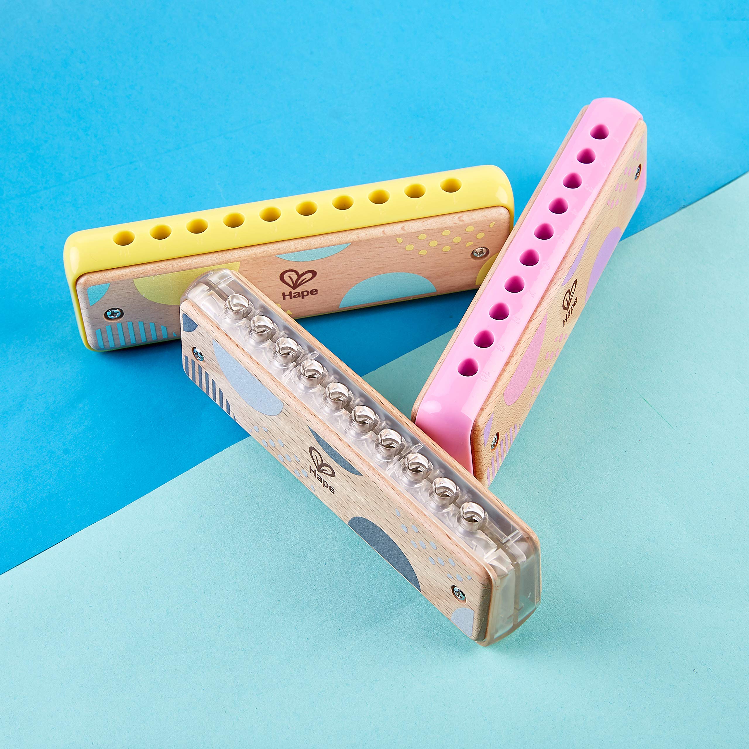 Foto 5 pulgar | Juguete Musical De Madera Harmonica Hape Blues Con 10 Agujeros Para Niños - Venta Internacional.