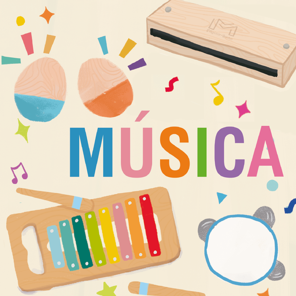Foto 9 pulgar | Juego De Instrumentos Musicales Montessori Para Niños. Caja Musical Con Xilofono, Pandero, Maracas Y Armónica