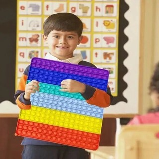 Foto 7 | Arco Para Aliviar El Estrés De Fidget Toy Giant Pop It - Venta Internacional.