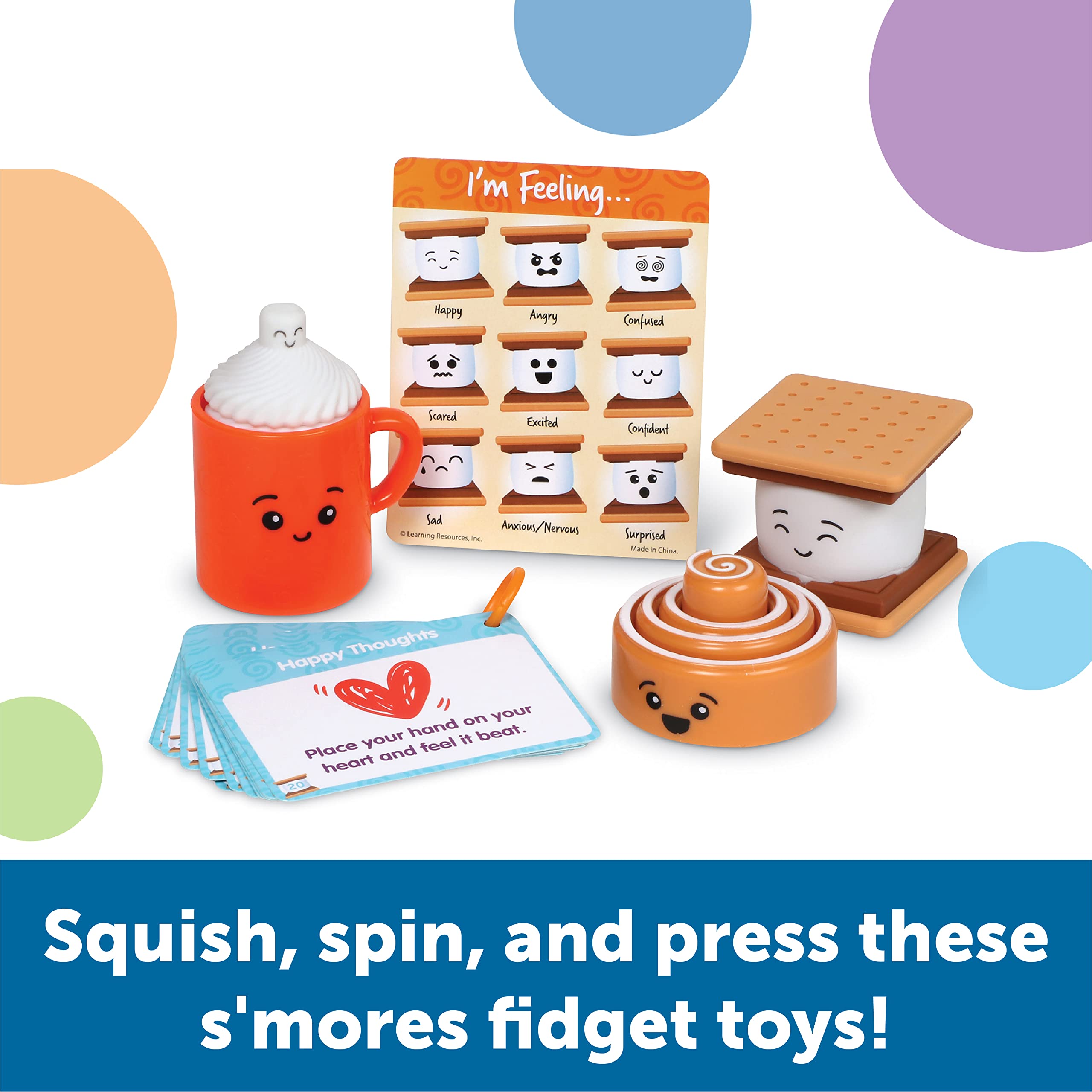 Foto 3 pulgar | Conjunto De Actividades Sensoriales Y Inquietos, Recursos De Aprendizaje, ¡s'mores Break! - Venta Internacional.
