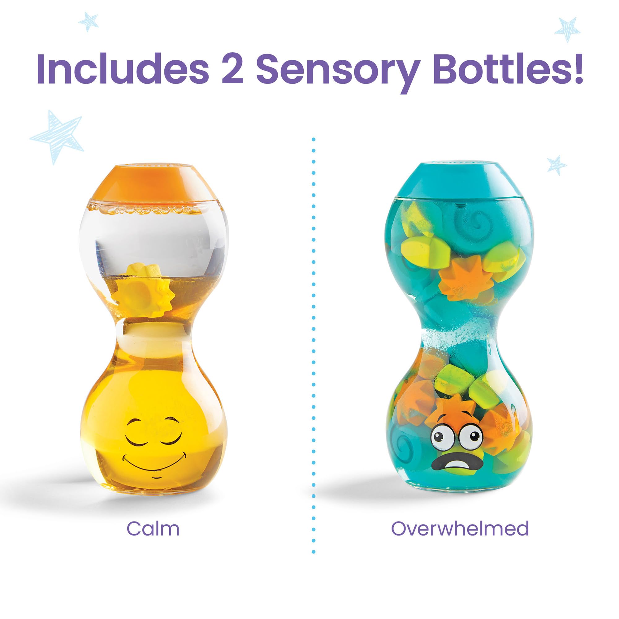 Foto 4 pulgar | Botellas Sensoriales Hand2mind Expresa Tus Sentimientos Para Niños Pequeños - Venta Internacional.