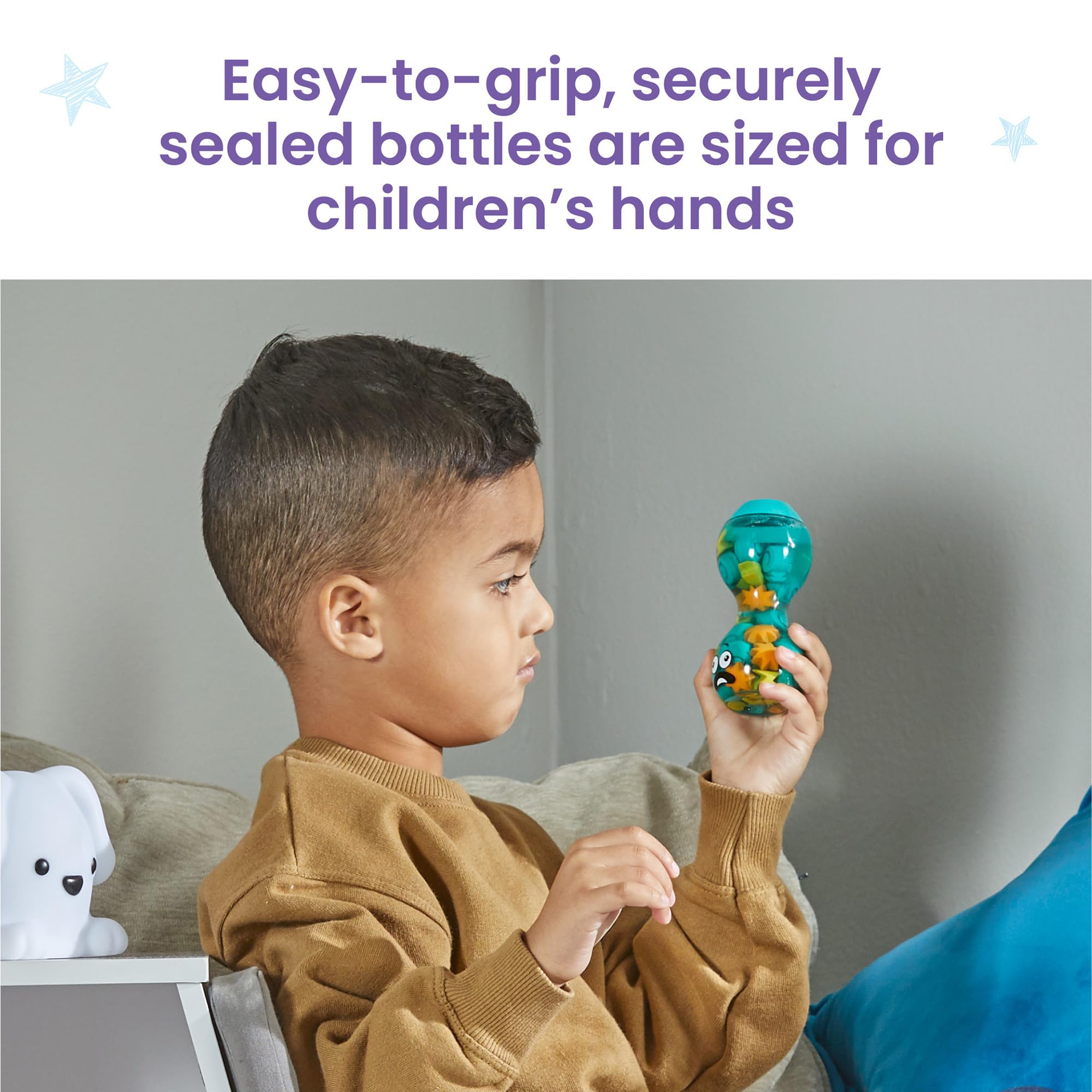 Foto 6 pulgar | Botellas Sensoriales Hand2mind Expresa Tus Sentimientos Para Niños Pequeños - Venta Internacional.