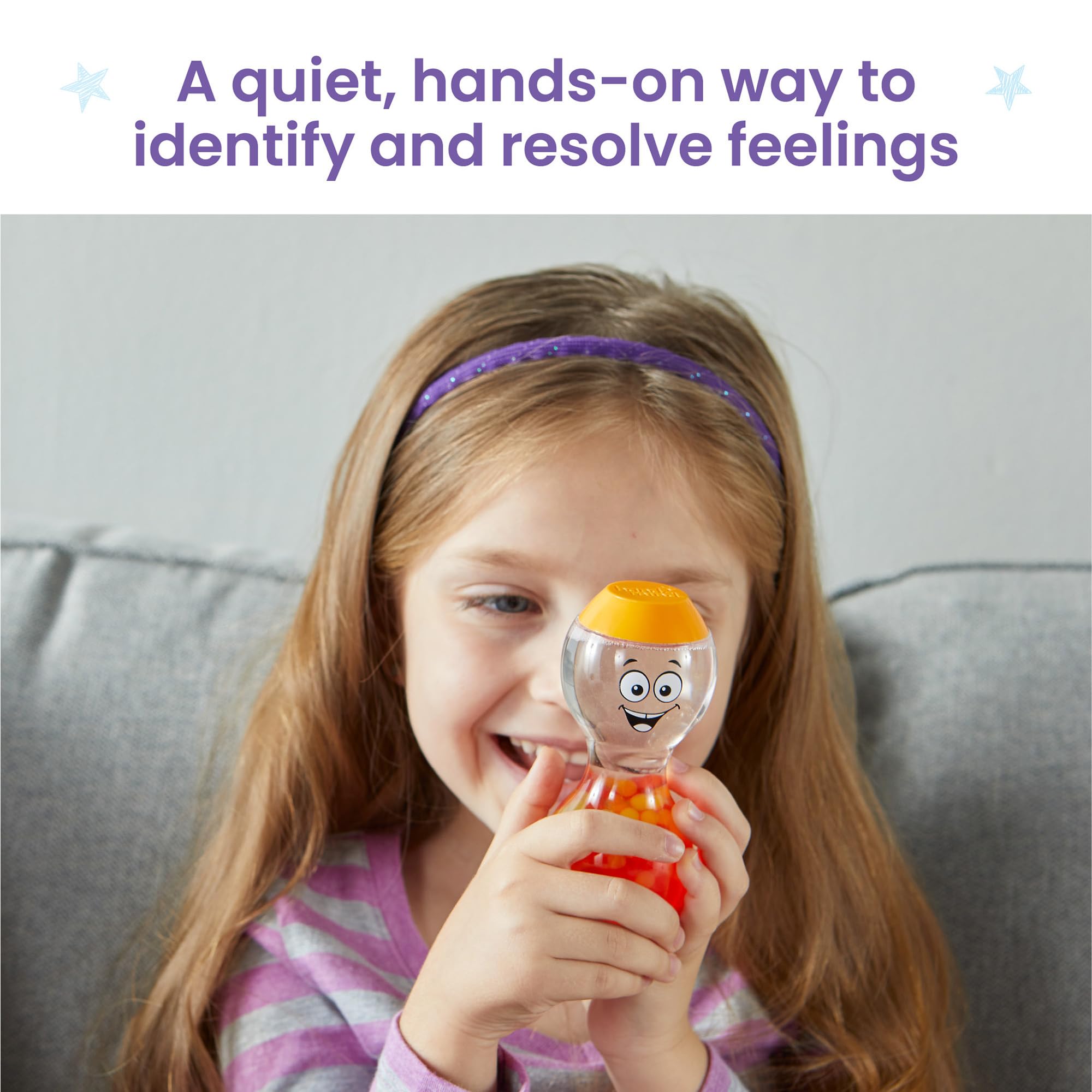 Foto 6 pulgar | Botellas Sensoriales Hand2mind Expresa Tus Sentimientos Para Niños Pequeños - Venta Internacional.