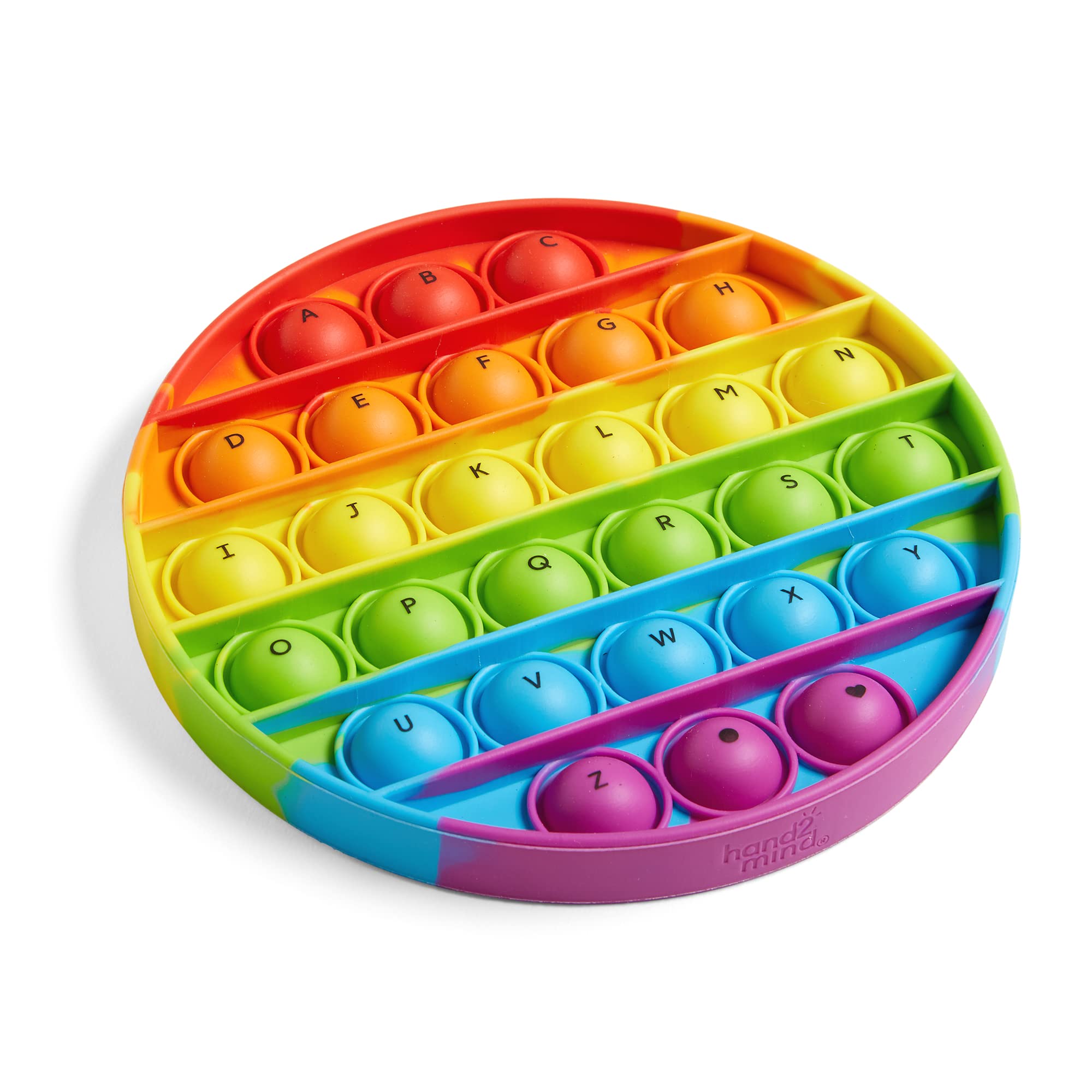 Juego De 6 Alfabetos Sensory Bubble Poppers Hand2mind - Venta Internacional.