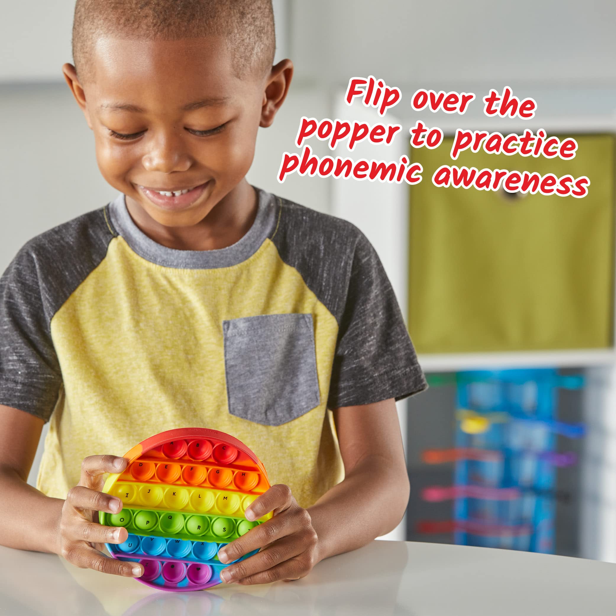 Foto 4 pulgar | Juego De 6 Alfabetos Sensory Bubble Poppers Hand2mind - Venta Internacional.