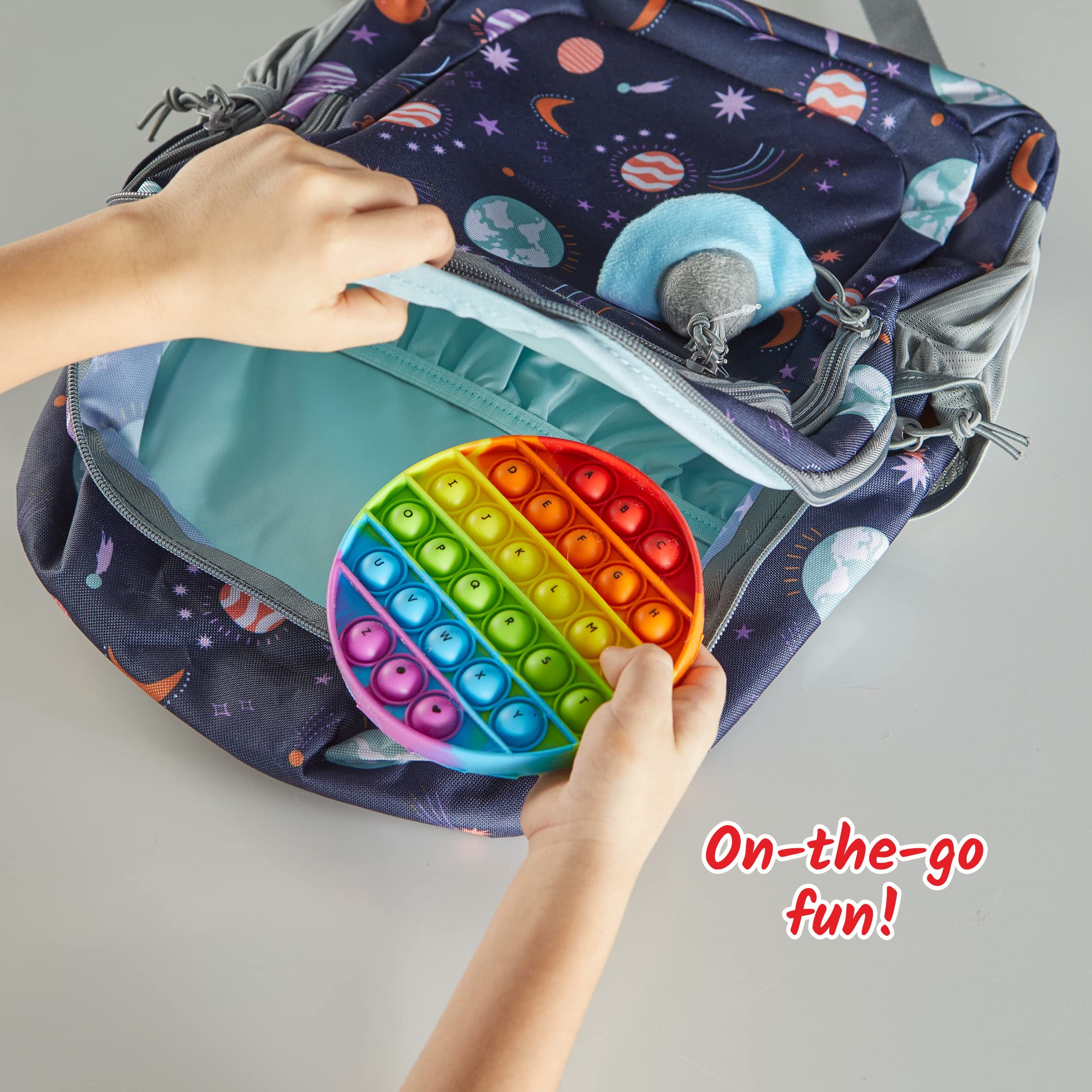 Foto 7 pulgar | Juego De 6 Alfabetos Sensory Bubble Poppers Hand2mind - Venta Internacional.