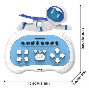 Foto 2 | Consola de Juegos Pop It Astronauta Blanco y Azul