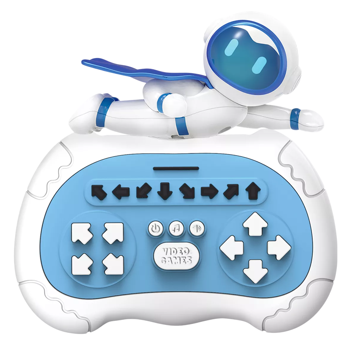 Foto 2 pulgar | Consola de Juegos Pop It Astronauta Blanco y Azul