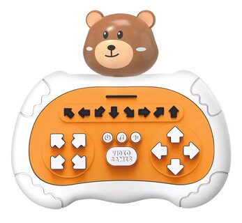 Foto 1 | Consola de Juegos Pop It Dorado Oscuro Diseño de Oso