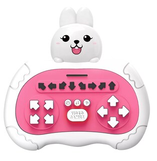 Foto 1 | Consola de Juegos Pop It Conejo Blanco y Rosa
