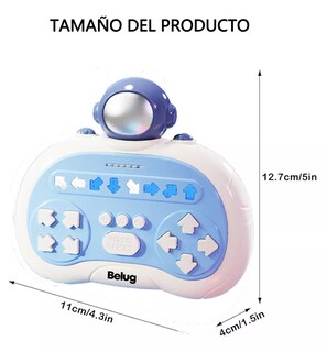 Foto 4 | Juguetes Pop It Belug Maestro Del Ritmo Para Niños Azul
