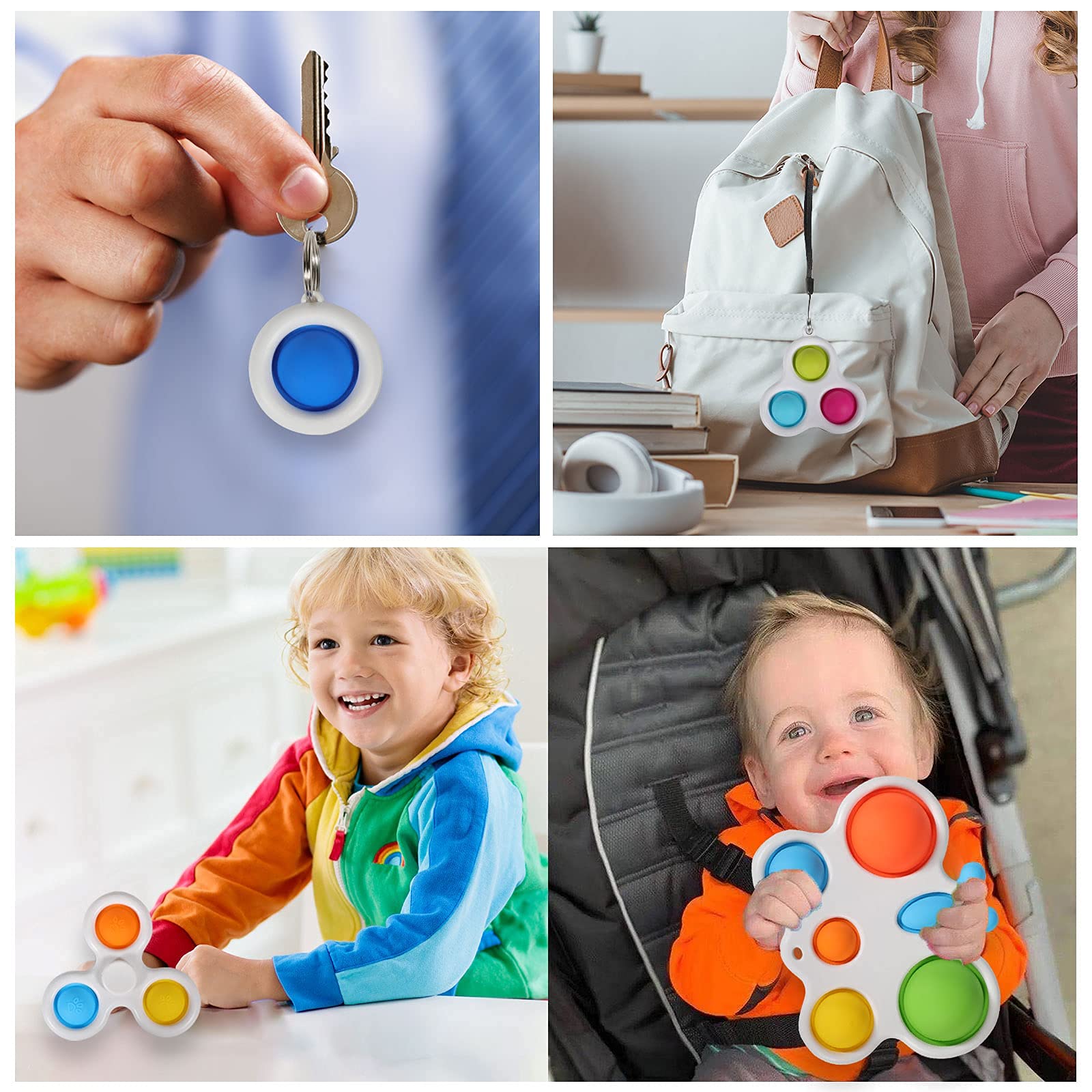 Foto 6 pulgar | Juguete De Mano Fidget Toy Arme Para Niños, 5 Unidades, Para Aliviar El Estrés - Venta Internacional.