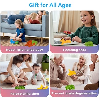 Foto 5 | Pop Bubble Toys, Paquete De 4 Unidades, Para Aliviar El Estrés Sensorial De Animales - Venta Internacional.