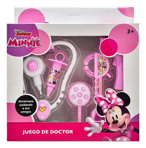 Foto 2 pulgar | Disney Minnie Juego De Doctor 7 Piezas Al Azar Toymark
