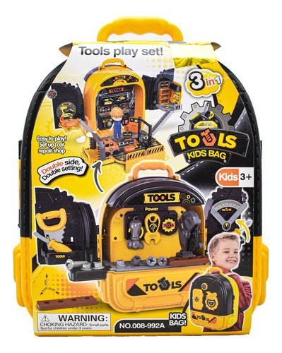 Foto 1 | Maletin De Herramientas 3 En 1 Tools Kids 008-992a