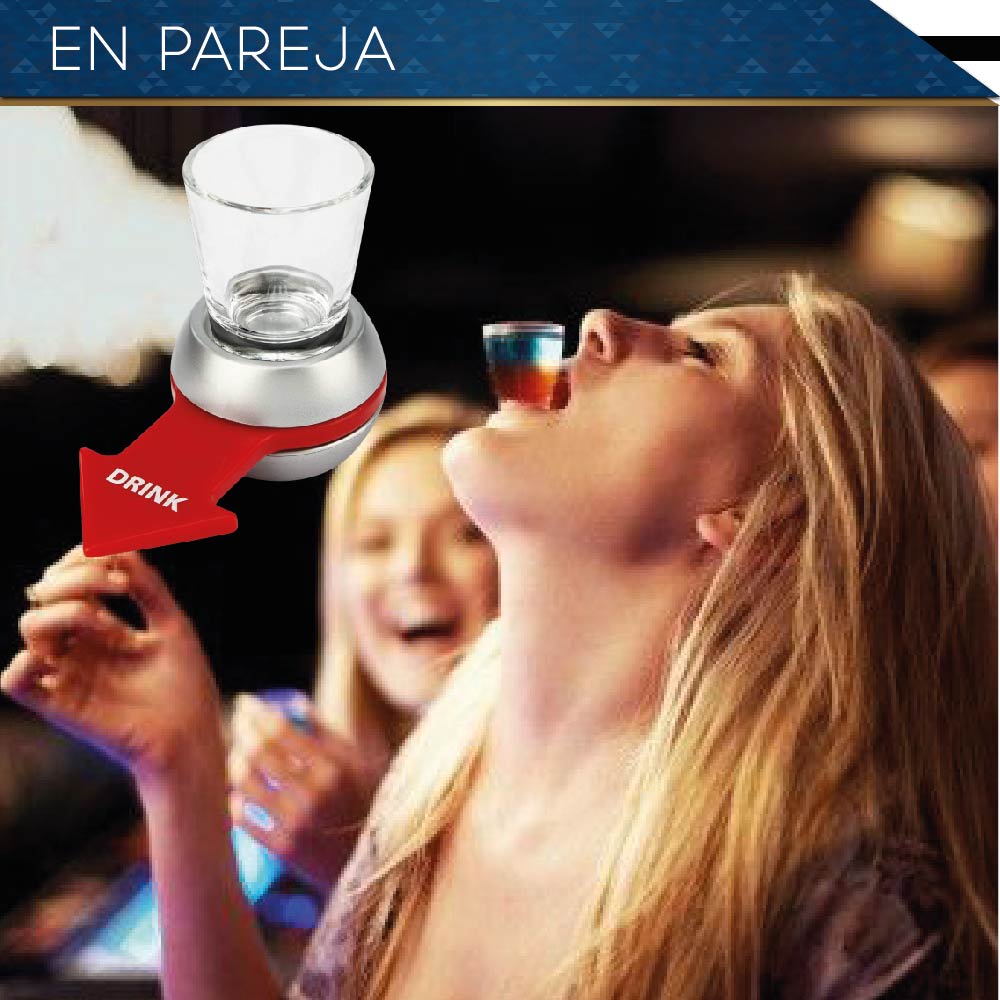 Foto 8 | Juego de Beber Chic Fantasy Ruleta de Bebidas