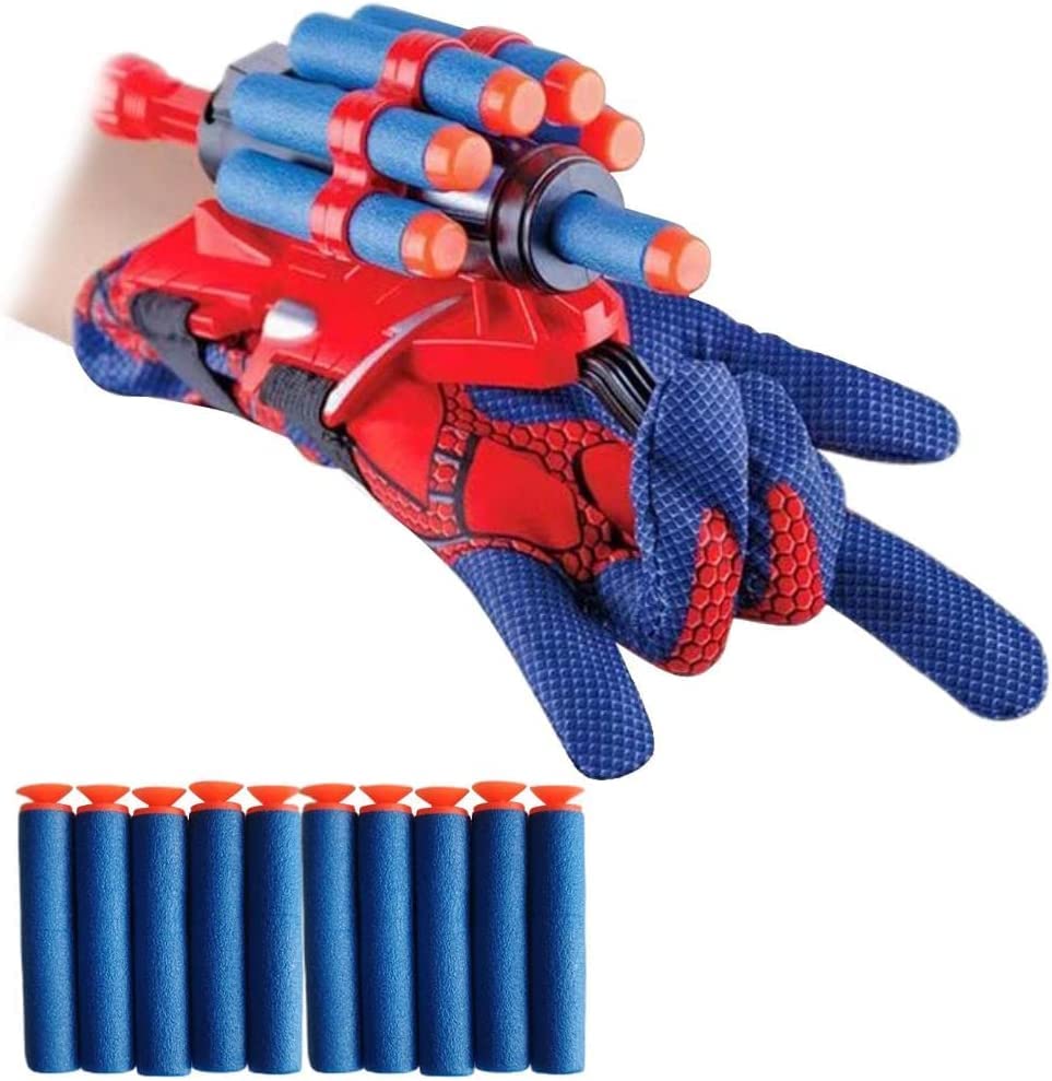 Foto 2 pulgar | Venta Internacional - Juguete Spider Gloves Web Shooter Para Niños, Dravf Spider Man