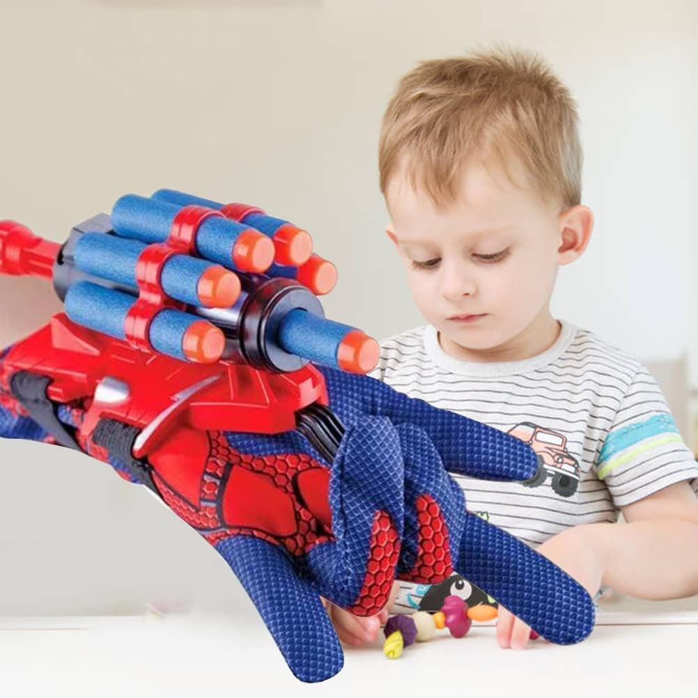 Foto 6 pulgar | Venta Internacional - Juguete Spider Gloves Web Shooter Para Niños, Dravf Spider Man