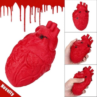 Foto 5 | Venta Internacional - Juguete De Silicona Stress Ball Para Apretar El Corazón Con Forma De Corazón, 15 X 8 X 8 Cm