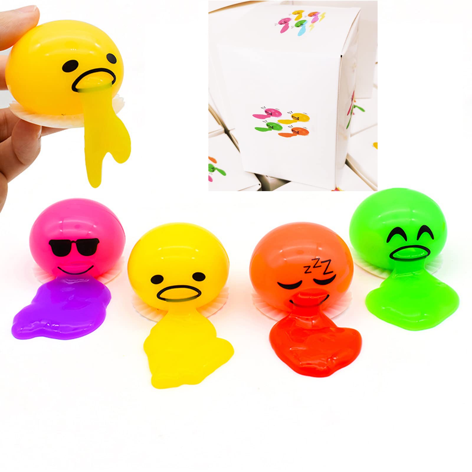 Foto 8 pulgar | Venta Internacional - Juguete Perezoso Para Vomitar Y Chupar Bolas De Huevo Para Vomitar Y Chupar Huevos