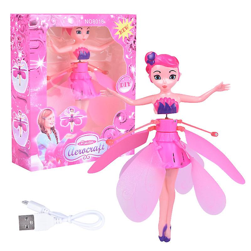 Venta Internacional - Flying Fairy Doll, Suspensión Por Inducción Con Gestos, Rosa, Con Usb